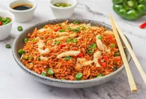 Chicken Chilli Garlic Rice (Medium)